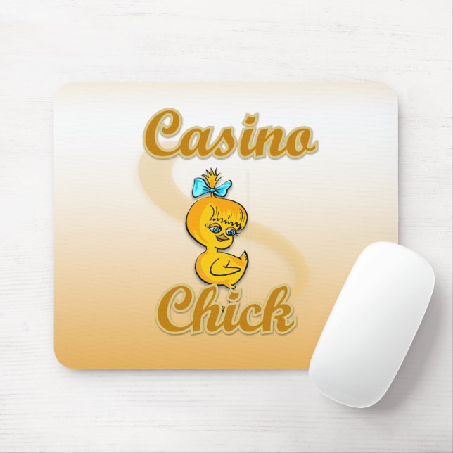 Casino Chick Mousepad (Mit Mouse)
