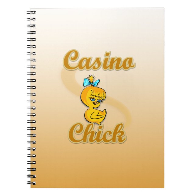 Casino Chick Notizblock (Vorderseite)