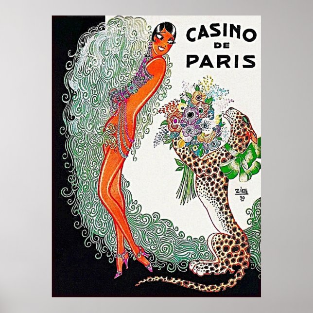 Casino de Paris - Glamour der Roaring Zwanziger Poster (Vorne)