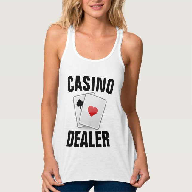 CASINO DEALER T - Shirt (Vorderseite)