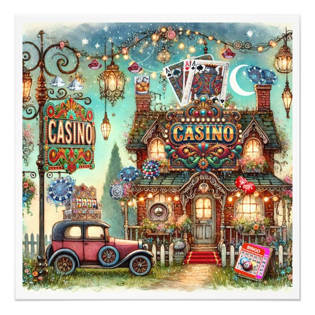 CASINO DRINT FOTODRUCK (Vorne)