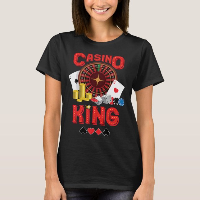 casino for men casino king gambler  1 T-Shirt (Vorderseite)