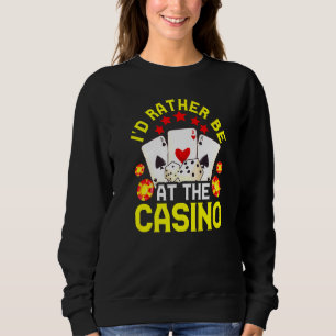 Casino for Men Cool Gambler Premium Sweatshirt