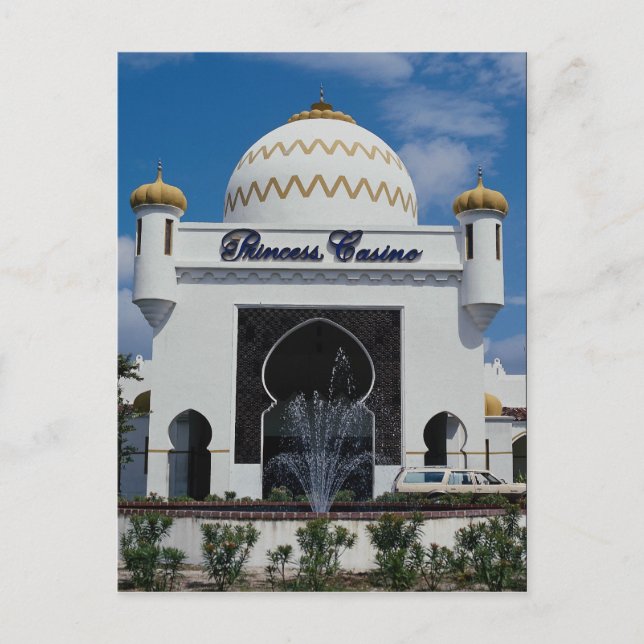 Casino, Freeport, Bahamas Postkarte (Vorderseite)