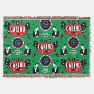 Casino Gambling Poker Roulette Decke