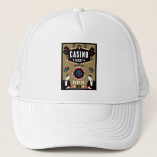 Casino Gambling Poker Roulette Truckerkappe