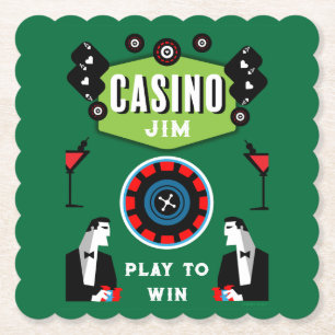 Casino Gambling Poker Roulette Untersetzer