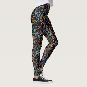 Casino Gambling Pop Fashion Leggings