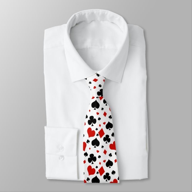 Casino Gaming Poker Krawatte (Gebunden)