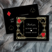 Casino Gold Black Art Deco Roaring 20 Jahre Hochze