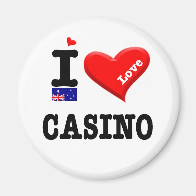 CASINO - I-Liebe Magnet (Vorne)