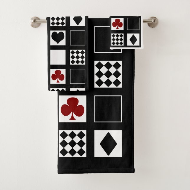 Casino jouer aux cartes costume coeur croix clubs  (En situation)