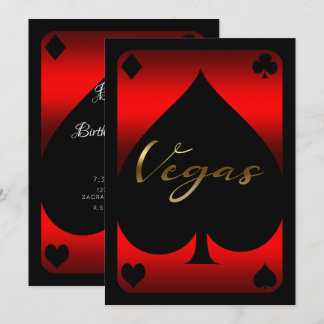 Casino Las Vegas 21. Geburtstag Einladung