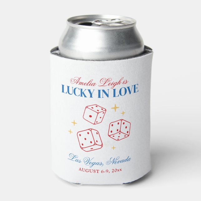 Casino Lucky Liebe Casino Dosenkühler (Kanne Vorderseite)