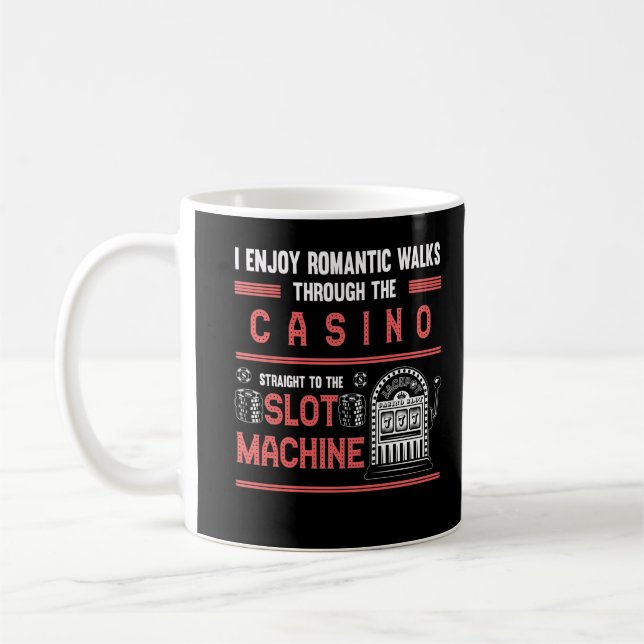 Casino Lucky Spielautomat Kaffeetasse (Links)