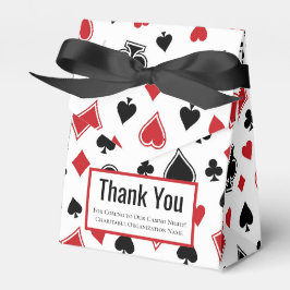Casino Night Las Vegas Theme Party Danke Geschenkschachtel