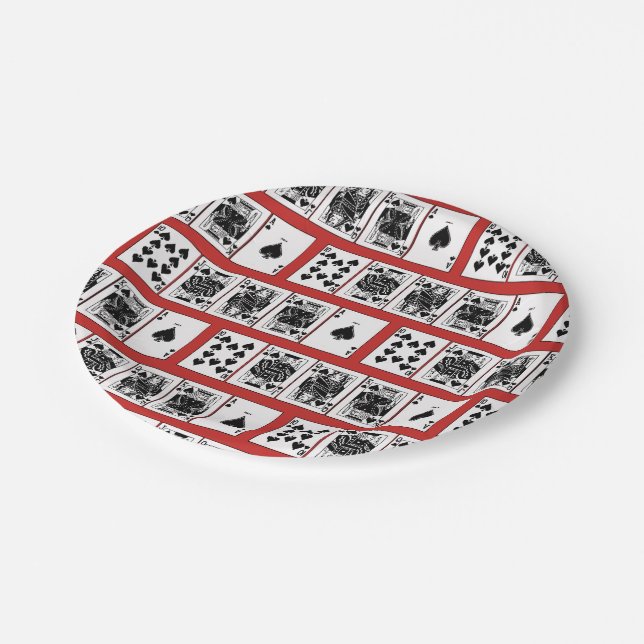 Casino Night Poker Royal Piazza della Riforma Pappteller (Schrägansicht)