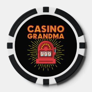 Casino Oma Gambling Granny Pokerchips
