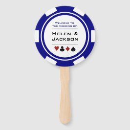 Casino Poker Chip Blue White Willkommen bei Hochze Fächer