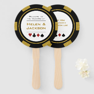 Casino Poker Chip Gold Black Willkommen bei Hochze Fächer
