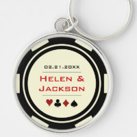 Casino Poker Chip Roter Schwarzer Creme Gastgesche