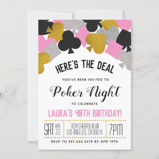 Casino Poker Einladung
