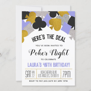 Casino Poker Einladung