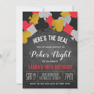 Casino Poker Einladung