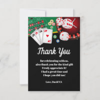 Casino, Poker, Erwachsene, danke Karte