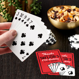 Casino Poker Geburtstag Gönner Deck Spielkarten