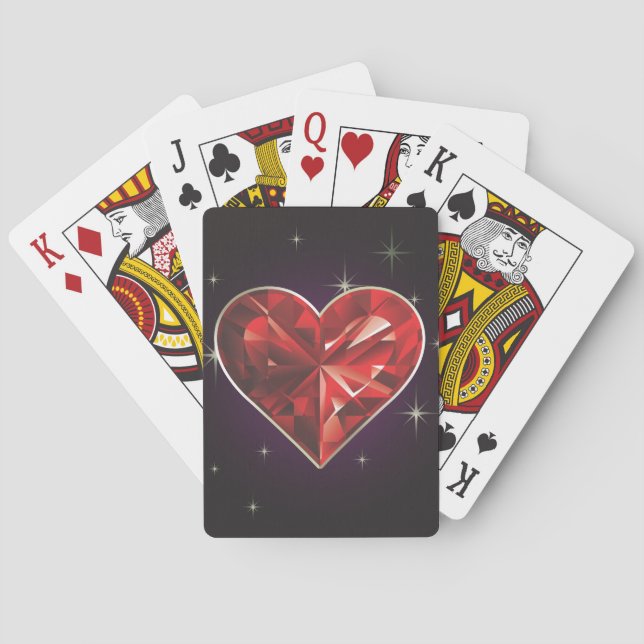 Casino Poker Herz Bicycle® Spielen Spielkarten (Rückseite)