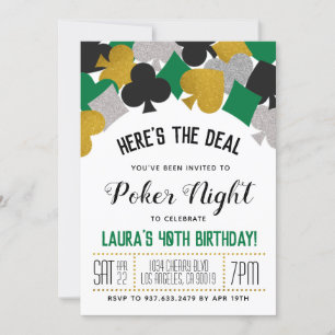 Casino Poker Invitation