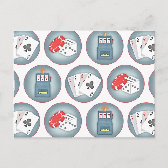 Casino Poker Jeu de jeu cartes de jeu machine à so (Devant)