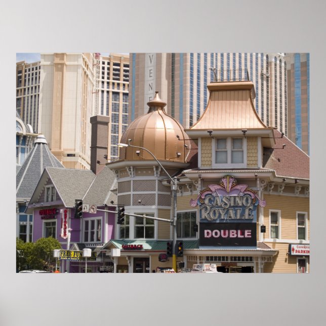 Casino Royale Las Vegas Foto Poster Printwerbung (Vorne)