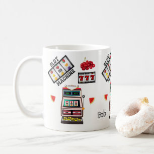 Casino-Spielautomaten-Tasse Kaffeetasse