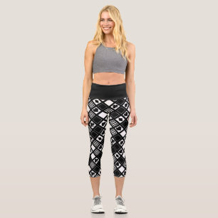 Casino Spielkarten Anzug Rodelbahn mit Aussicht Capri Leggings