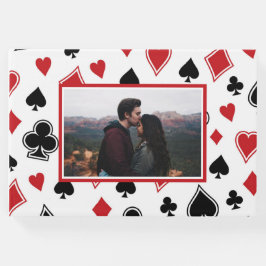 Casino Theme Las Vegas Wedding Gästebuch