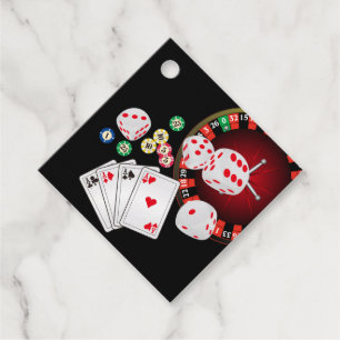 Casino-Vegas, Poker, Glücksspiel, Erwachsene Gefal Geschenkanhänger