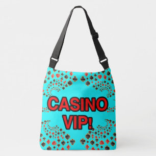 CASINO VIP entwickelt von CBDOilPrincess Tragetaschen Mit Langen Trägern