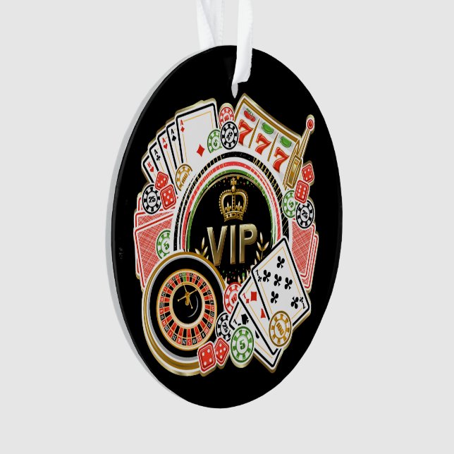 Casino VIP Ornament (Vorderseite)