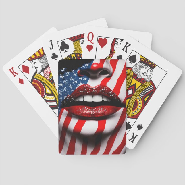 Casino & Zuhause America Spielspazierweg Spielkarten (Rückseite)