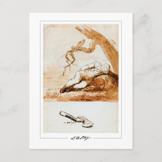 Caspar David Friedrich #201 - Carte postale Art (Devant)