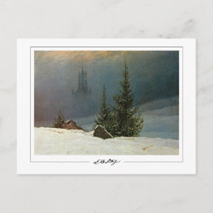 Caspar David Friedrich #23 - Fine Art Postcard Postkarte