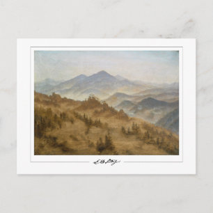 Caspar David Friedrich #25 - Fine Art Postcard Postkarte