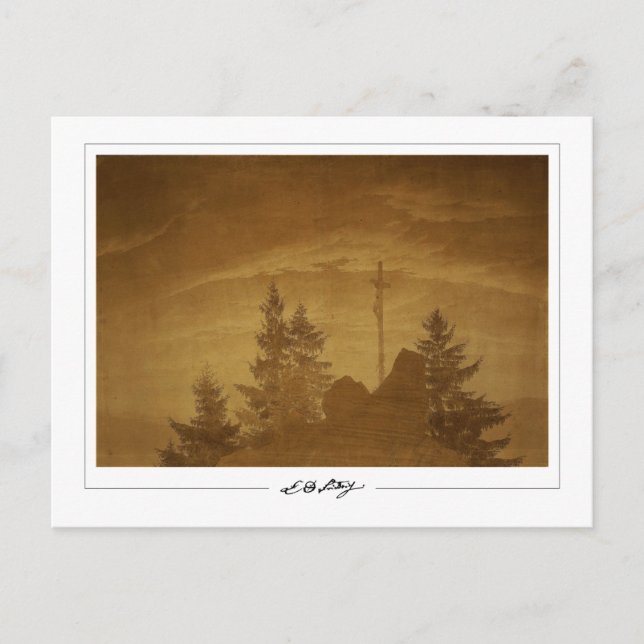 Caspar David Friedrich #38 - Carte postale Art (Devant)