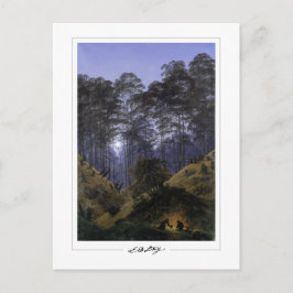 Caspar David Friedrich #42 - Fine Art Postcard Postkarte