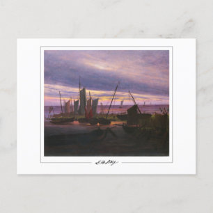 Caspar David Friedrich #55 - Carte postale Art