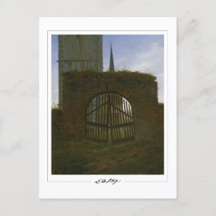 Caspar David Friedrich #62 - Carte postale Art