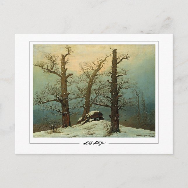 Caspar David Friedrich #6 - Carte postale Art (Devant)