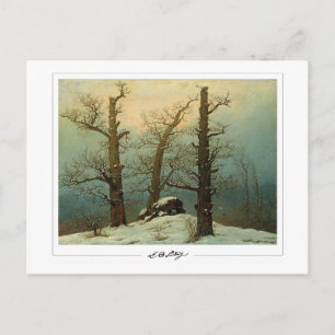 Caspar David Friedrich #6 - Carte postale d'art fi